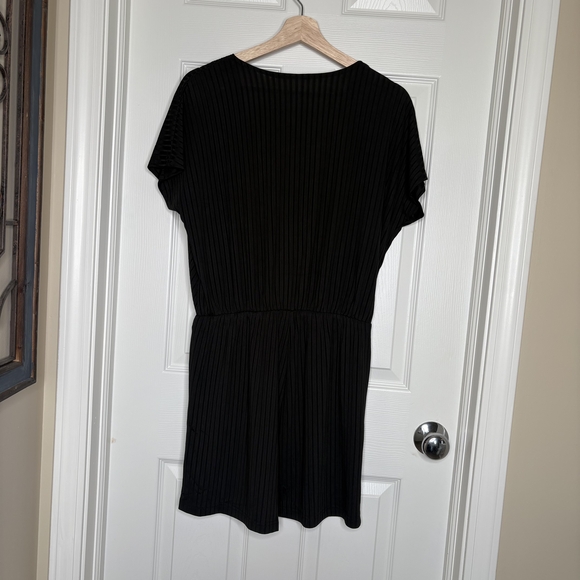 Zaful Black V-Neck Romper Size Large - Picture 3 of 5